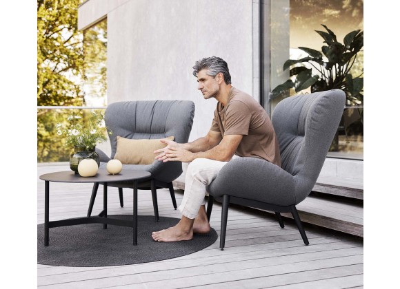 Cane-Line Serene Lounge Chair Incl. Cane-Line AirTouch Cushions