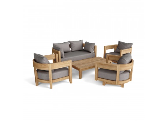 Anderson Teak Coronado 5 Pieces Deep Seating Set-173
