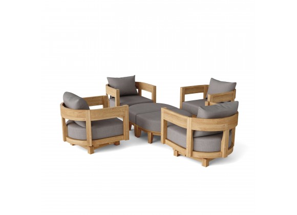 Anderson Teak Coronado 6 Pieces Deep Seating Set