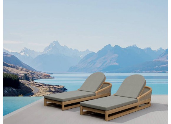 Anderson Teak 2-pc Catania Sun Lounger Outdoor