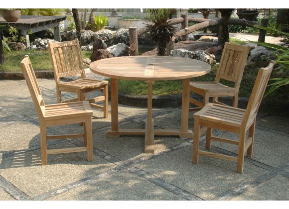 Anderson Teak SET-36 5-pc Dining Table Set Front