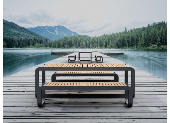Monza 3-Pieces Dining Set