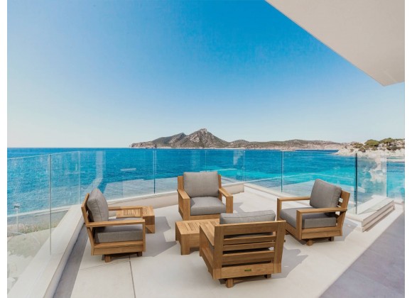 Anderson Teak 6-pc Madera Deep Seating - Lifestyle