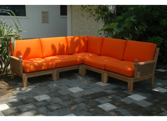Anderson Teak Luxe 5-Pieces Modular Set