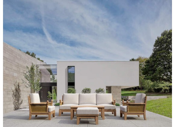Anderson Teak 7-pc Luxe Modular Deep Seating Set