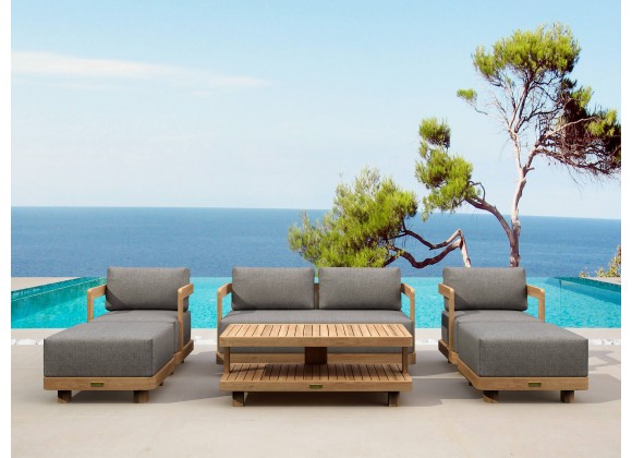 Anderson Teak 6-pc Granada Deep Seating - SET-902 - Lifestyle