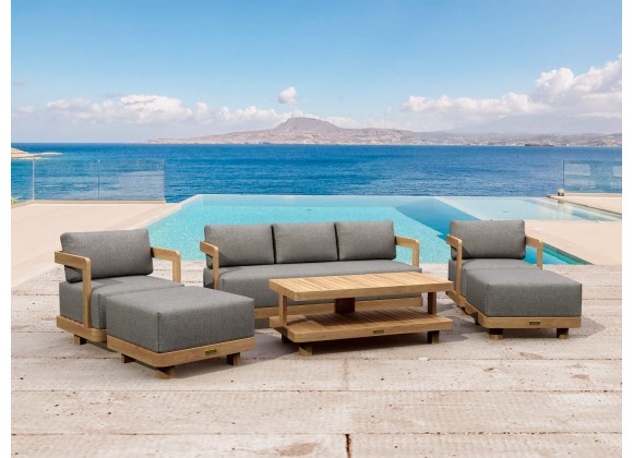 Anderson Teak 6-pc Granada Deep Seating - SET-903 Lifestyle