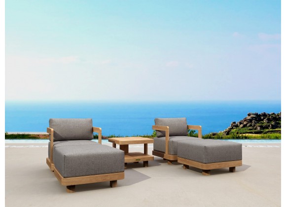  Anderson Teak 5-pc Granada Deep Seating - SET-905 - Lifestyle