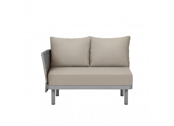 Source Furniture Luxe Left Arm Loveseat Front
