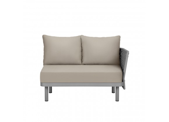 Source Furniture Luxe Right Arm Loveseat Front View