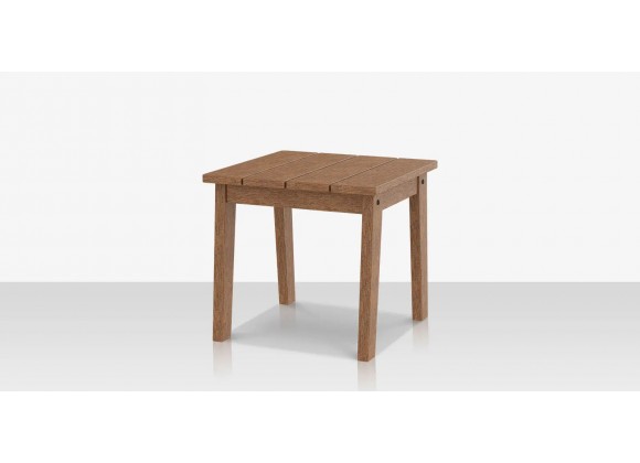 DecoScapes PollyOutdoor End Table - Angled View