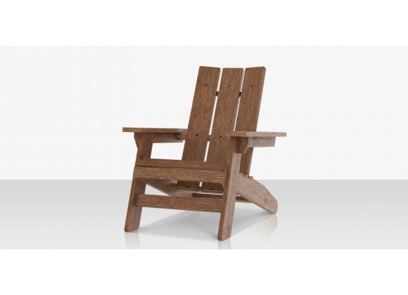 DecoScapes PollyOutdoor Adirondack Chair - Angled View