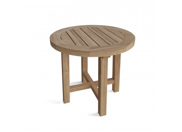 Anderson Teak Belford 20″ Round Side Table  1