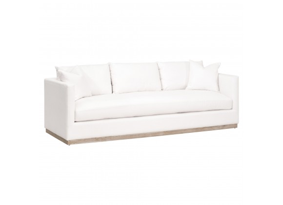 Essentials For Living Siena 96" Plinth Base Sofa - Angled