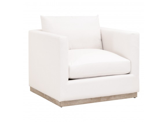 Essentials For Living Siena Plinth Base Sofa Chair - Angled