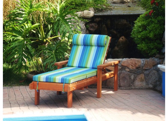 Summer Lounger - Single - With Cushions