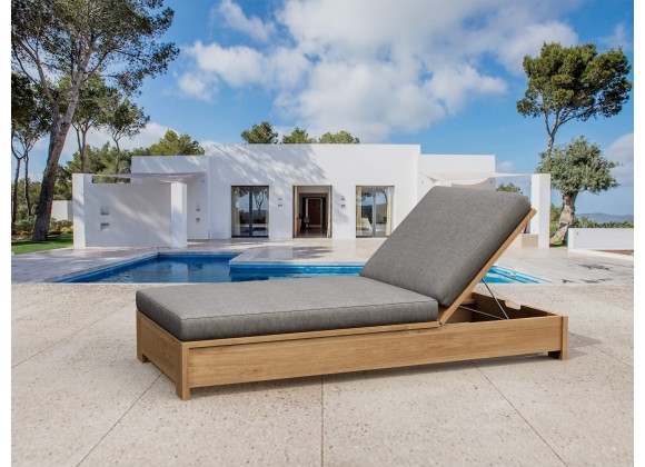 Anderson Teak Madera Sun Lounger - Lifestyle