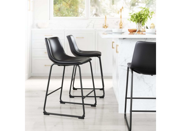 Smart Counter Stool Black - Lifestyle