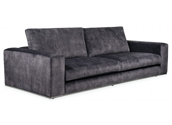 Moe's Home Collection Imagine Large Sofa Anthracite - Angled View