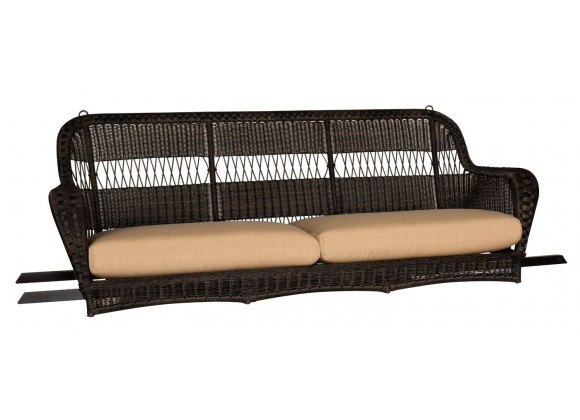 Woodard Sommerwind Sofa Swing in Chocolate
