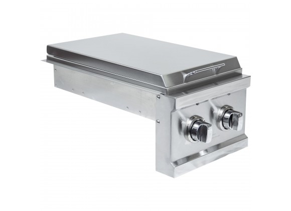 Sole Gourmet Double Build-in Side Burner with Bright White LEDs