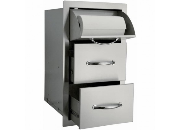 Sole Gourmet Enclosed Towel/Drawer Combo 
