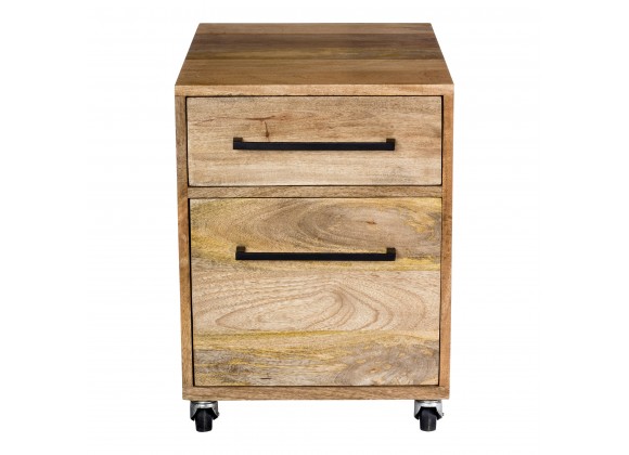 Moe's Home Collection Colvin Mobile Pedestal - Front Angle
