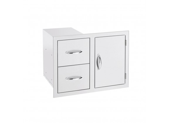 Summerset Grills 30" 2-Drawer & Access Door Combo