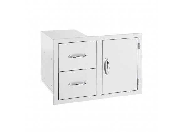 Summerset Grills 36" 2-Drawer and Access Door Combo