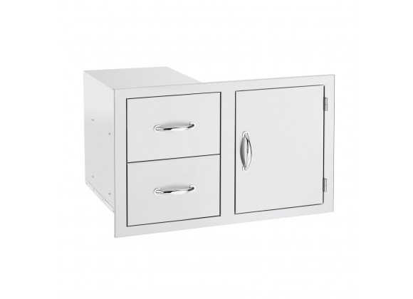 Summerset Grills 42" 2-Drawer and Access Door Combo