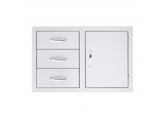 Summerset Grills 33" 3-Drawer & Access Door Combo