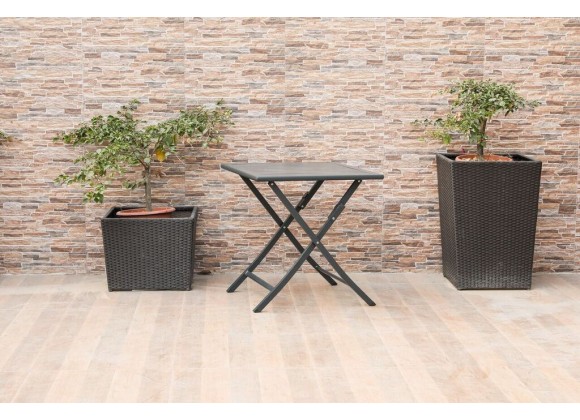 Flint Indoor/Outdoor Steel Side Table