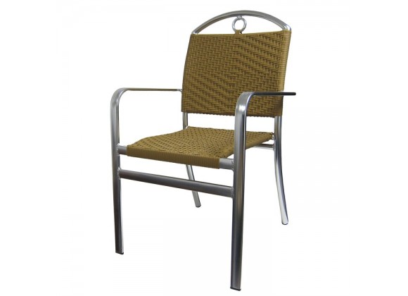 H&D Seating Honey Rattan Dining Armchair