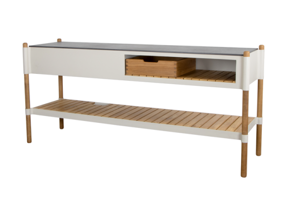 Cane-Line Sticks Kitchen Module W/Teak Shelf