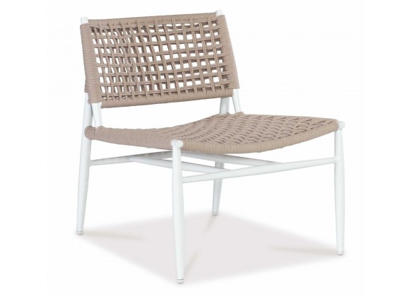 Sunset West Bahia Cushionless Accent Chair - Front Side Angle