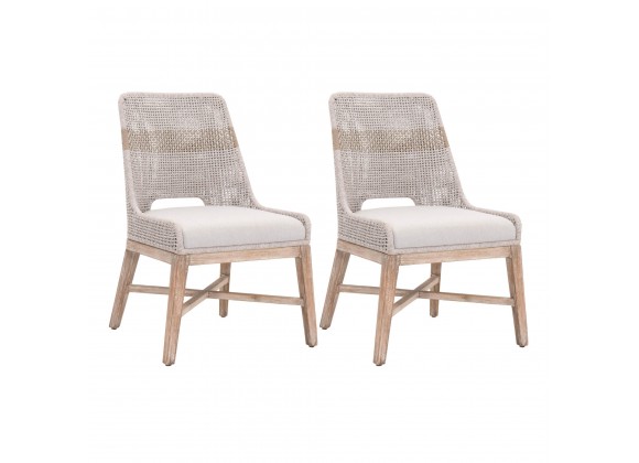 Essentials For Living Tapestry Dining Chair in Taupe - Set of 2