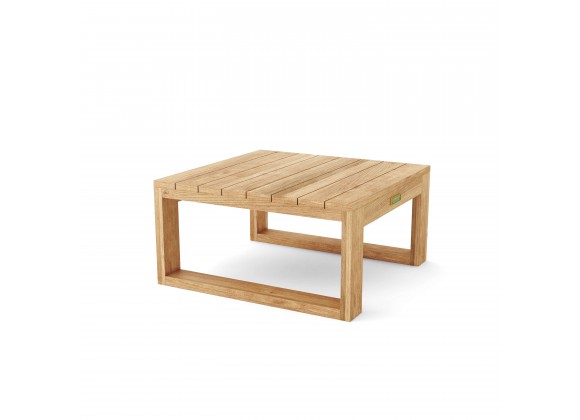 Anderson Teak Straight Side Table - Angled