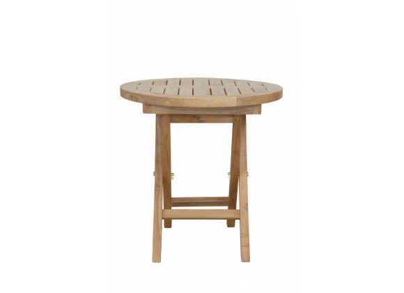 Anderson Teak Montage 20" Round Folding Table
