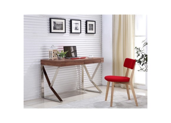 Casabianca York Office Desk - Walnut Lifestyle 2