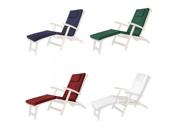 5 - Position Steamer Chair - Variety of Cushion Colors