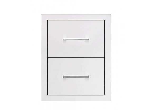 TrueFlame 17" Double Drawer Masonry Frame Return