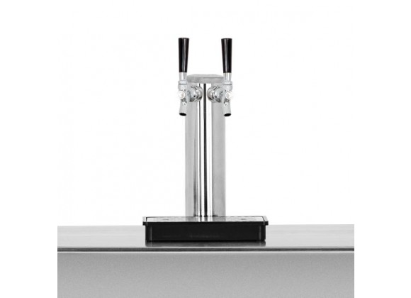 TrueFlame Double Keg Tap for Kegerator - Front
