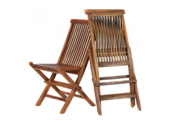  All Things Cedar Folding Chair Set 