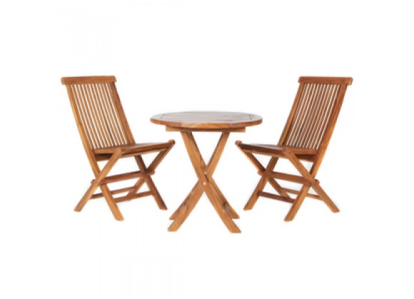 3 Piece Teak Bistro Set