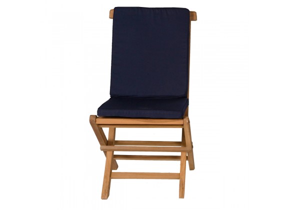 Folding Chair - Blue - Front