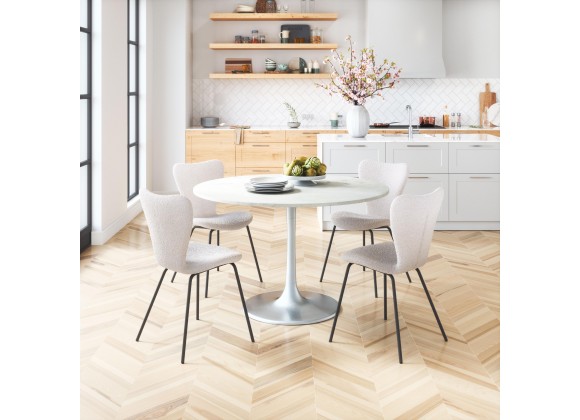 Thibideaux Dining Chair (Set of 2) in Ivory- Lifestyle 1