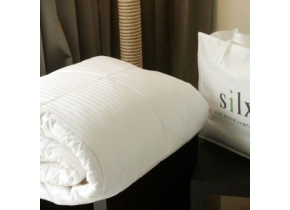 Silx Bedding Silk Filled Mattress Topper