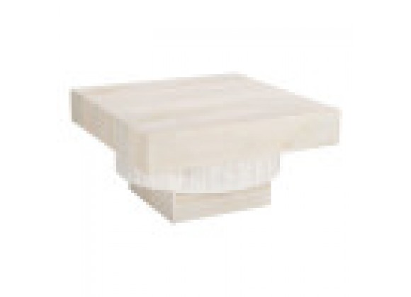 Trani Coffee Table Natural - Angled