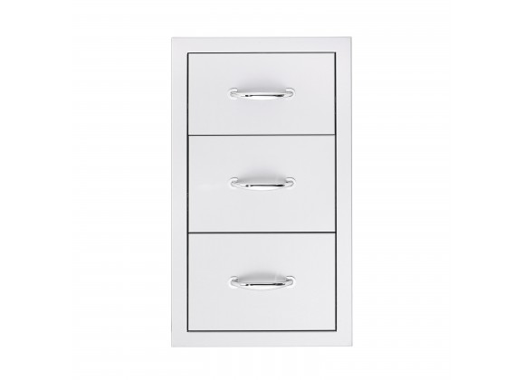 Summerset Grills 17" Triple Drawer - Front