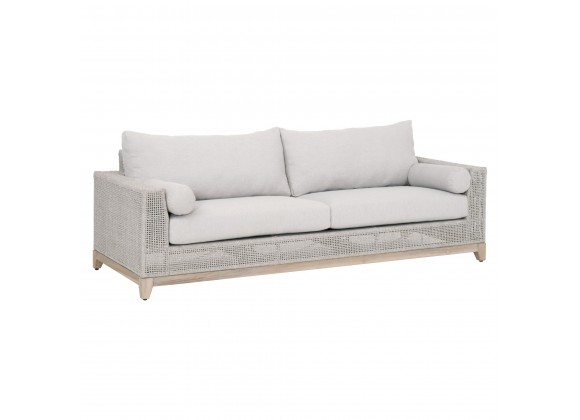Essentials For Living Tropez Outdoor 90" Sofa - Front Side Angle